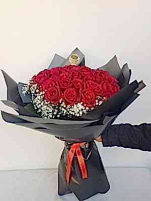 41 G�l  Siyah Ambalaj