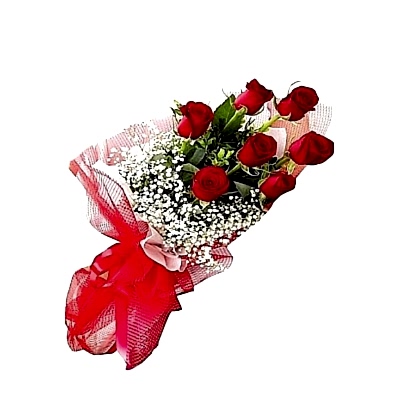 7 Kirmizi G�l Buketi