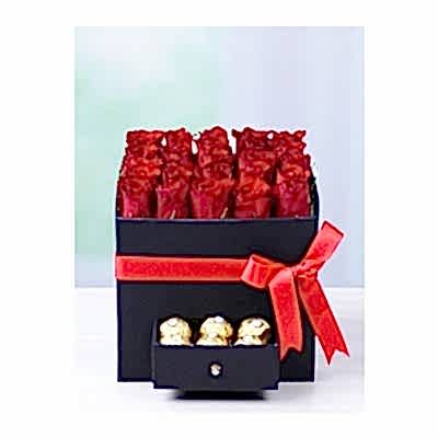 Kutu G�l S�rpriz �ikolata